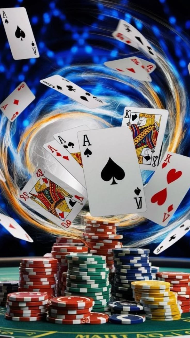Android app showing Joker Gaming portrait layout with card and betting controls